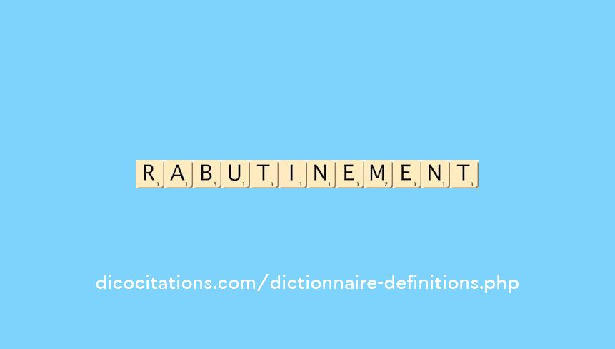 rabutinement