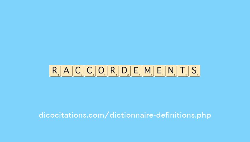 raccordements raccordements