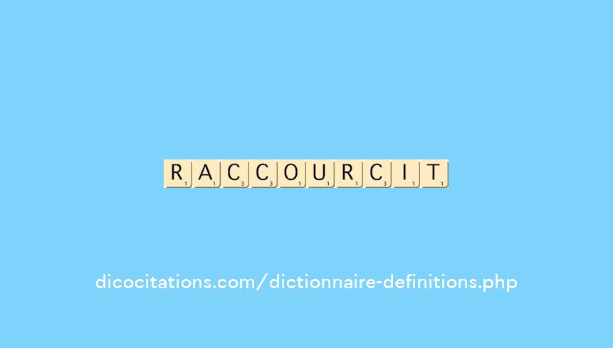 raccourcit raccourcit