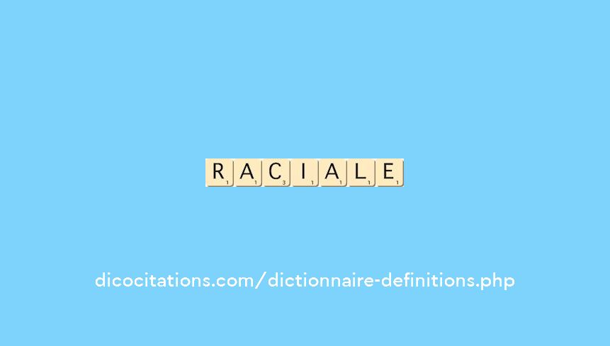 raciale raciale