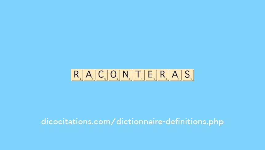 raconteras raconteras