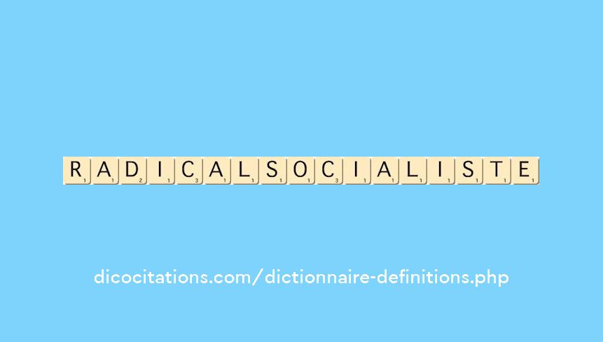 radical-socialiste