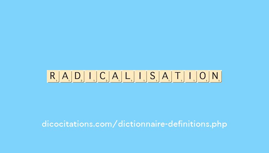 radicalisation