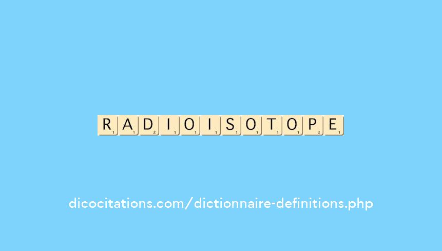 radio-isotope radio-isotope