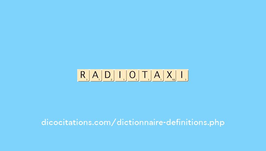 radio-taxi radio-taxi