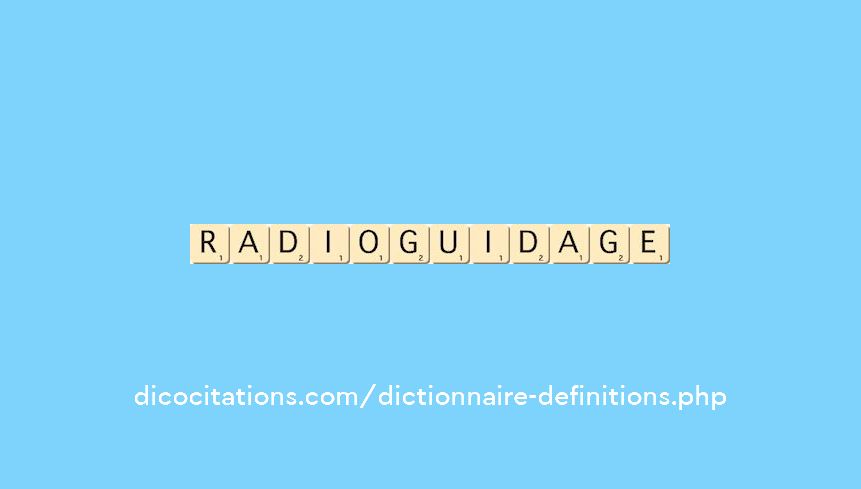 radioguidage radioguidage