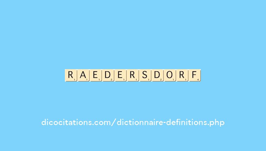 raedersdorf