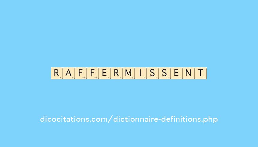raffermissent