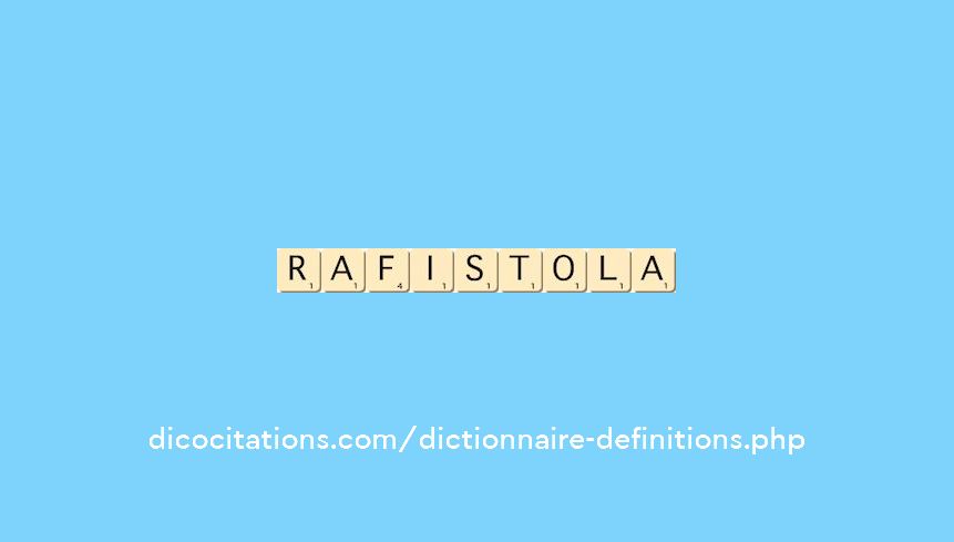 rafistola rafistola