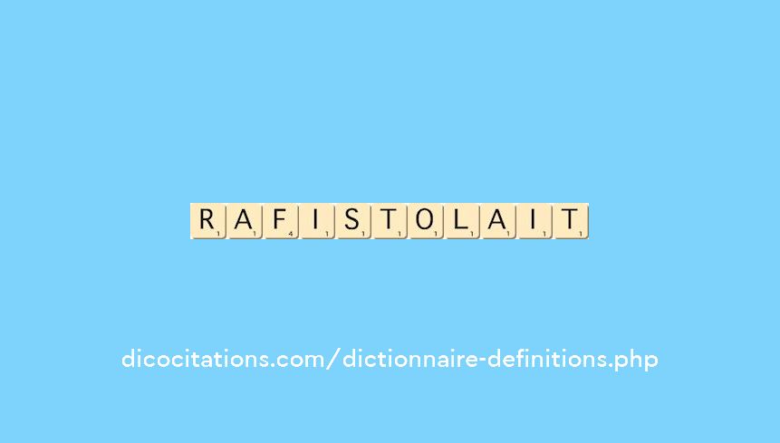 rafistolait