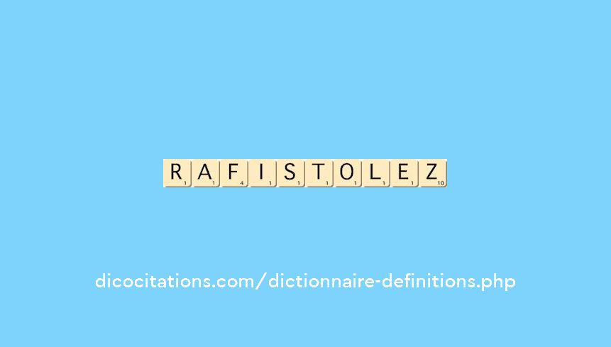 rafistolez
