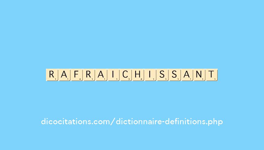 rafraichissant rafraichissant