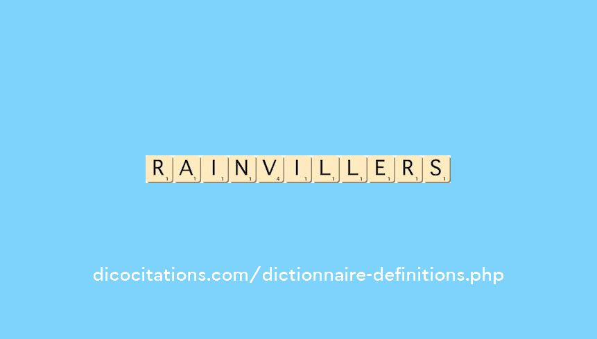 rainvillers