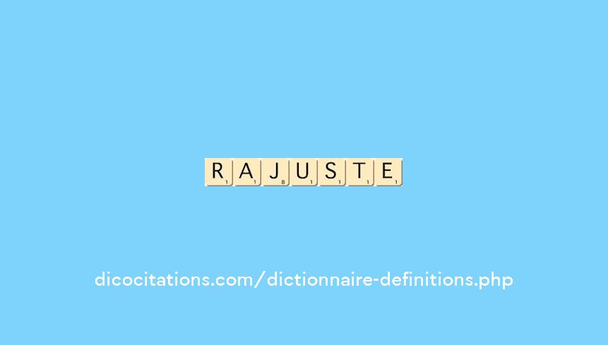 rajuste rajuste