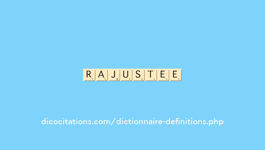 rajustee rajustee