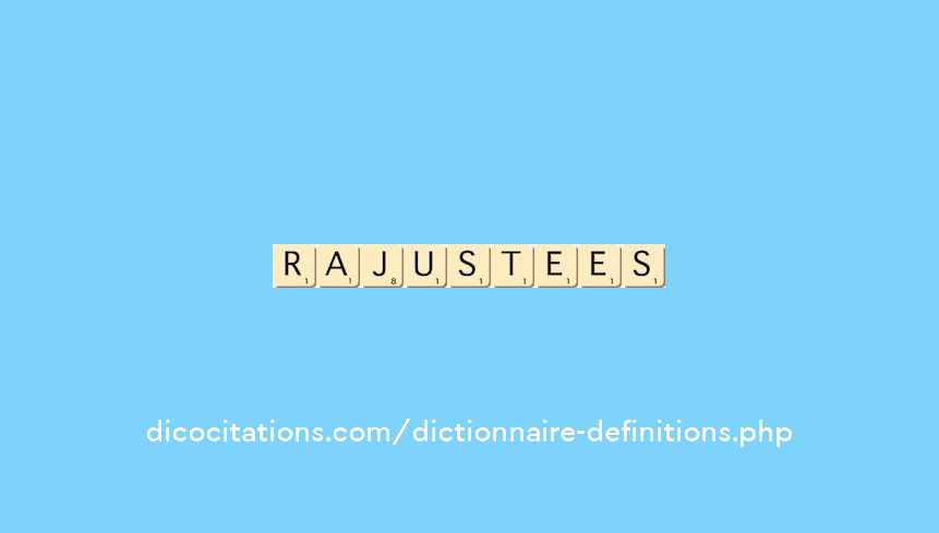 rajustees rajustees