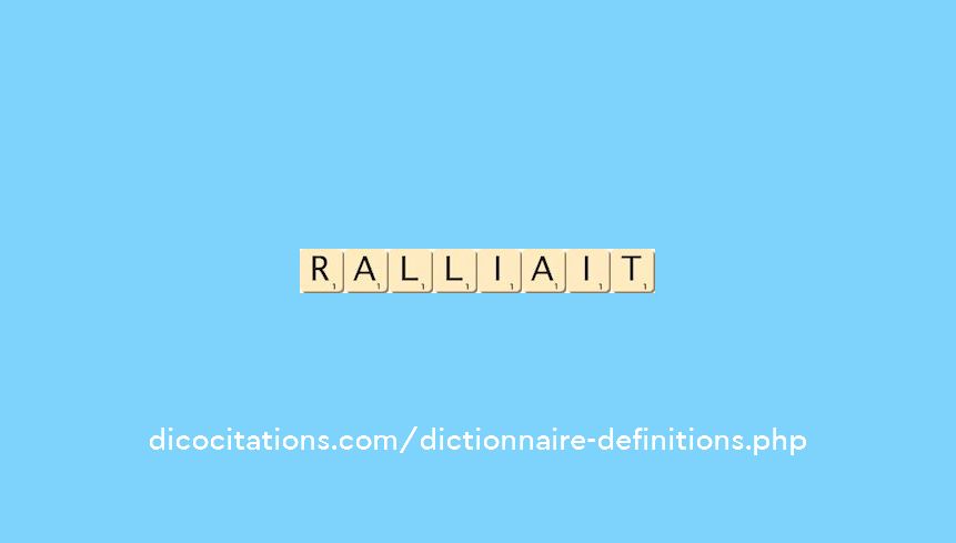 ralliait