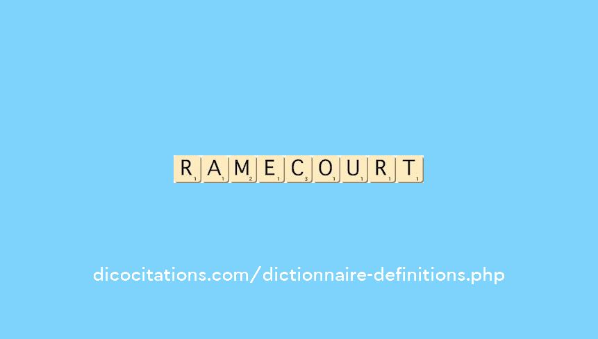 ramecourt ramecourt