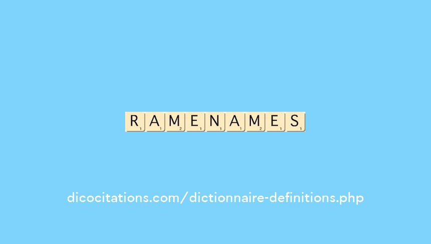 ramenames ramenames