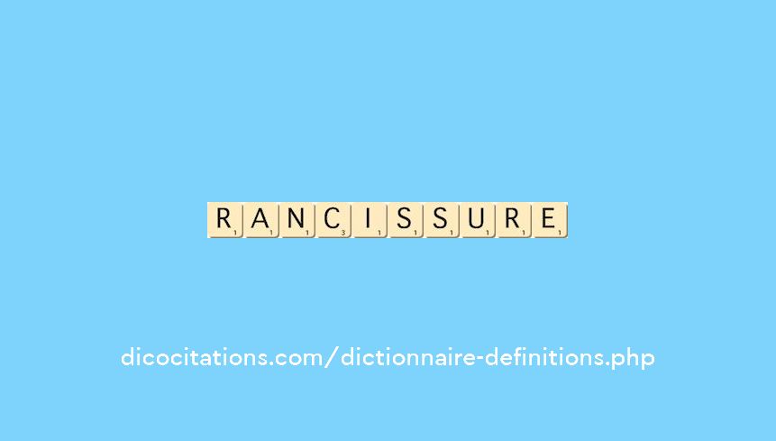 rancissure rancissure