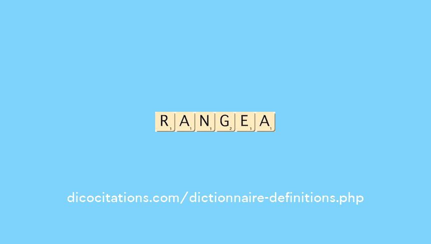 rangea rangea