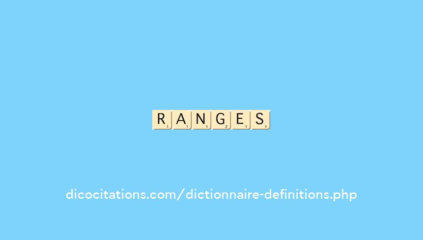 ranges ranges