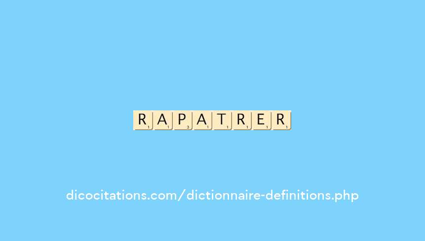 rapatrier