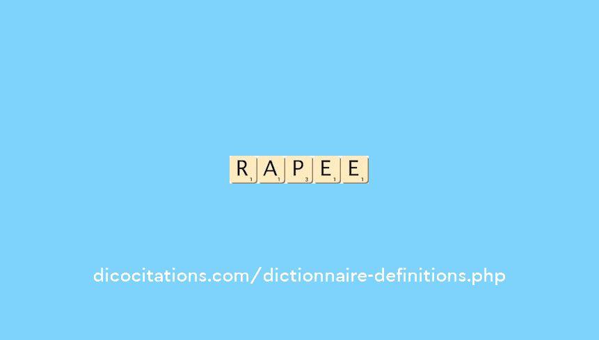 rapee rapee