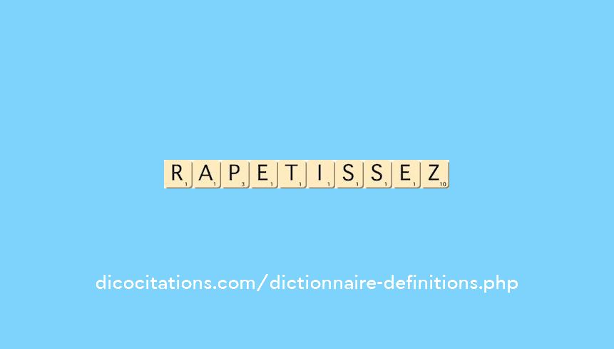 rapetissez