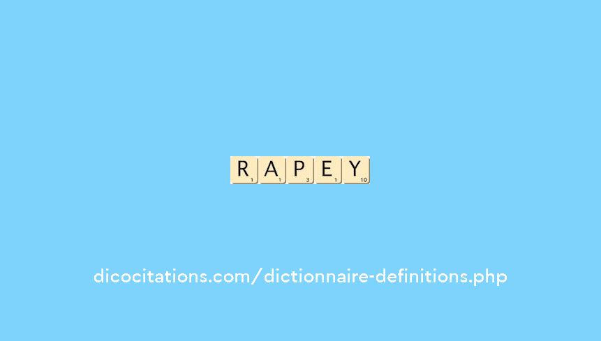 rapey