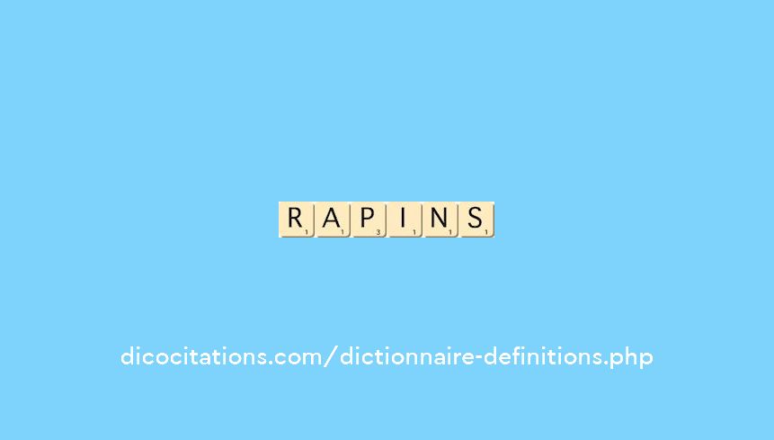 rapins rapins