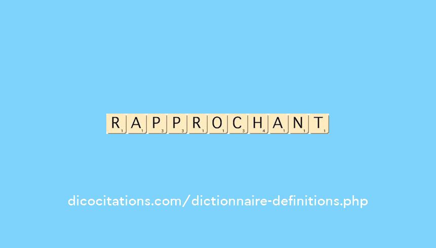 rapprochant
