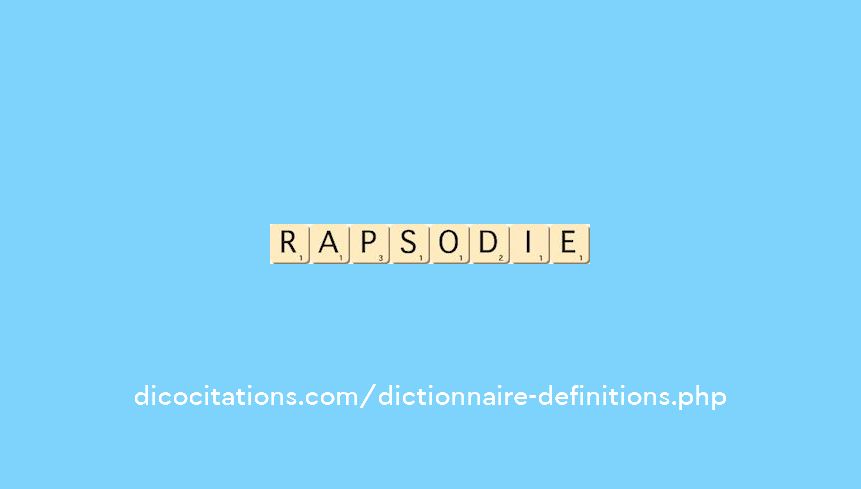 rapsodie