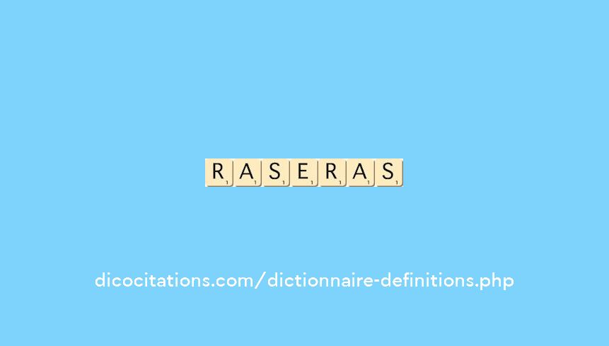 raseras raseras