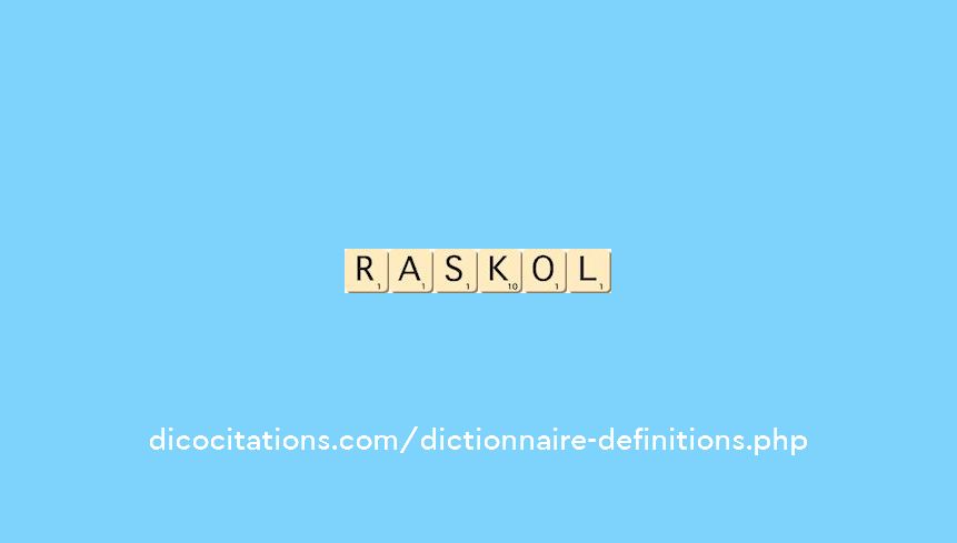 raskol