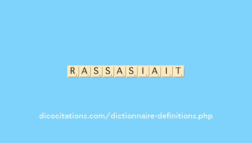 rassasiait rassasiait