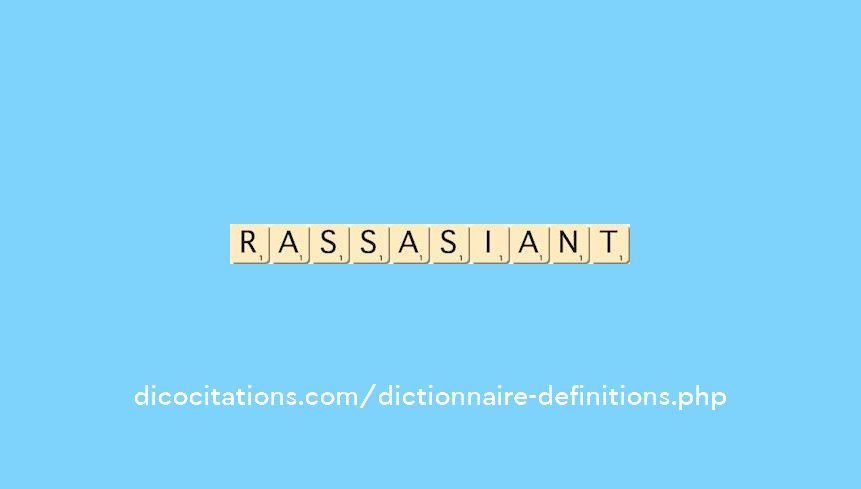 rassasiant