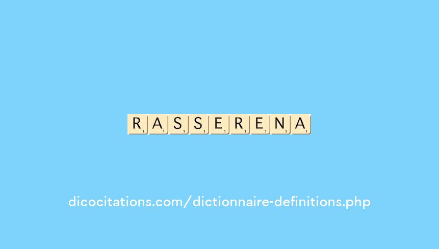 rasserena rasserena