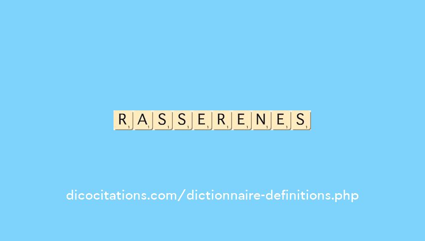 rasserenes rasserenes