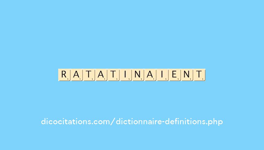 ratatinaient