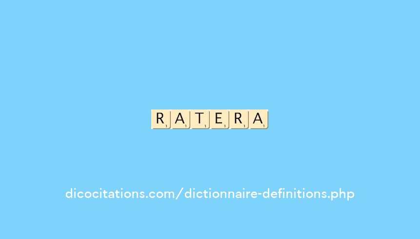 ratera ratera