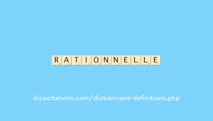 rationnelle rationnelle