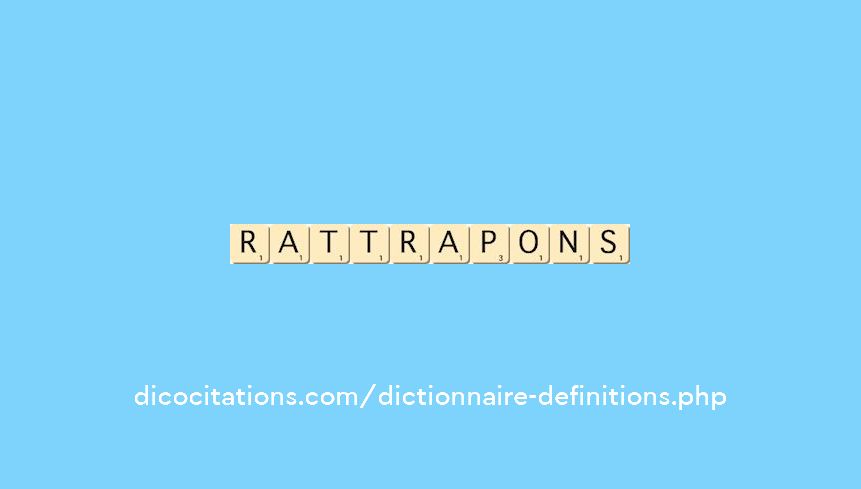 rattrapons rattrapons