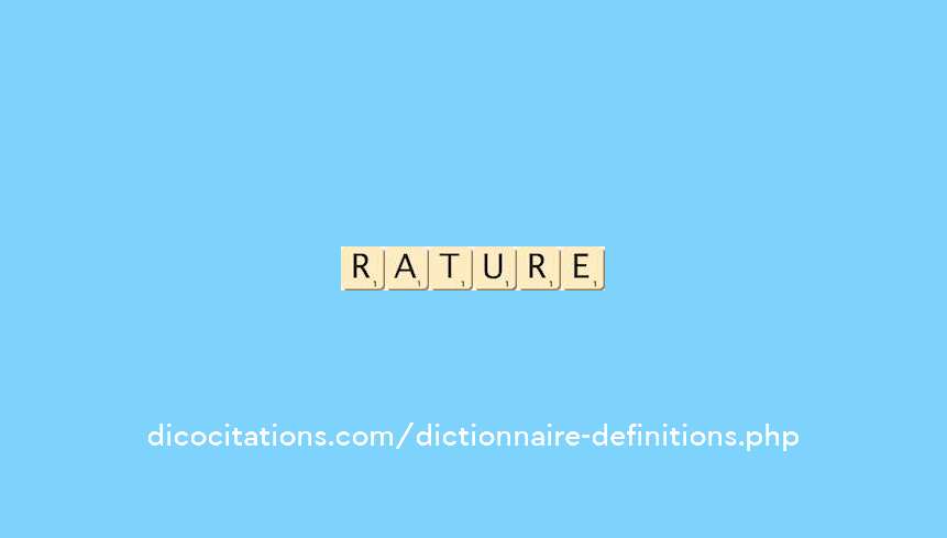 rature