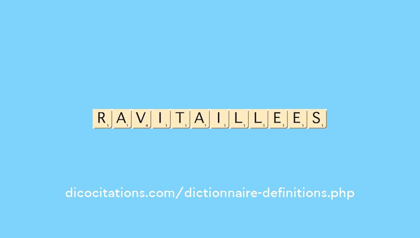 ravitaillees