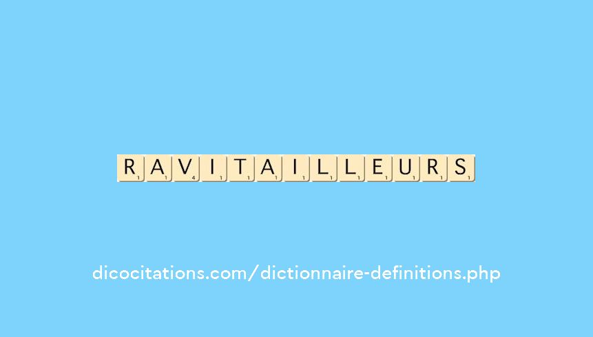 ravitailleurs ravitailleurs