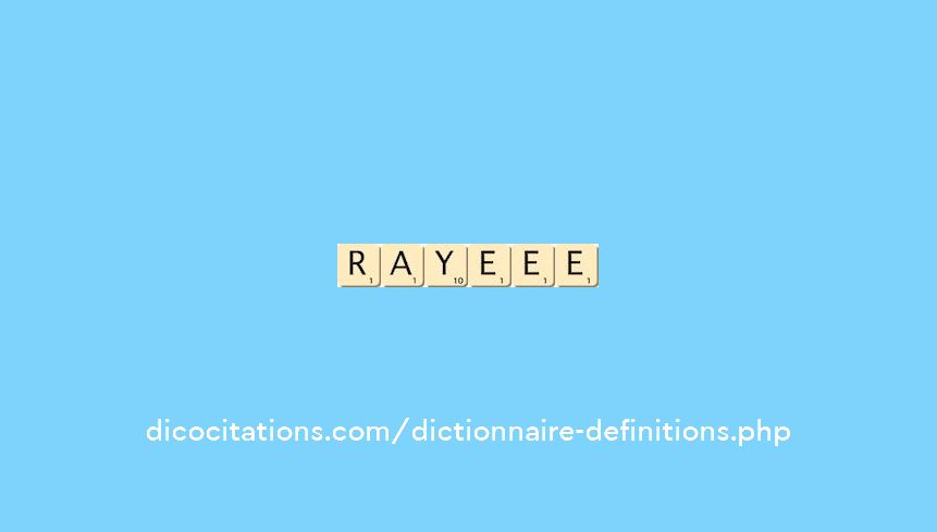 raye--ee