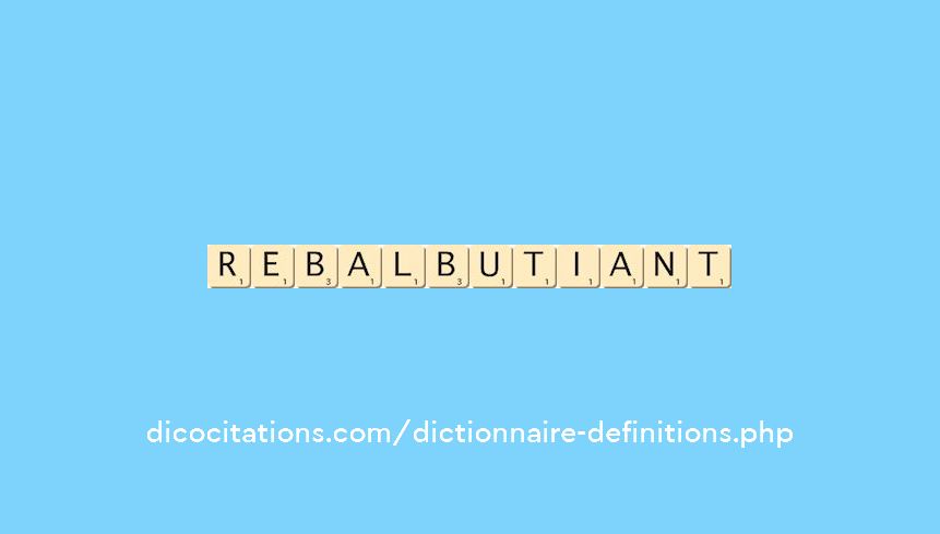 re-balbutiant re-balbutiant