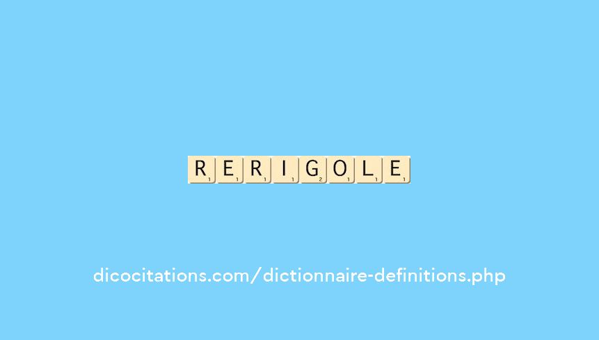 re-rigole