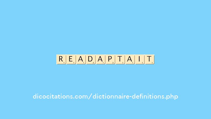 readaptait readaptait